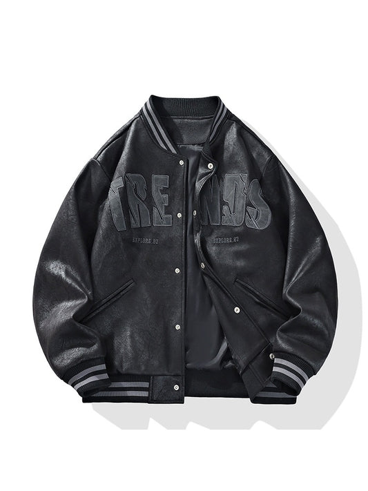 Bomber "Letter Cardigan" Oversize American-Style 2026