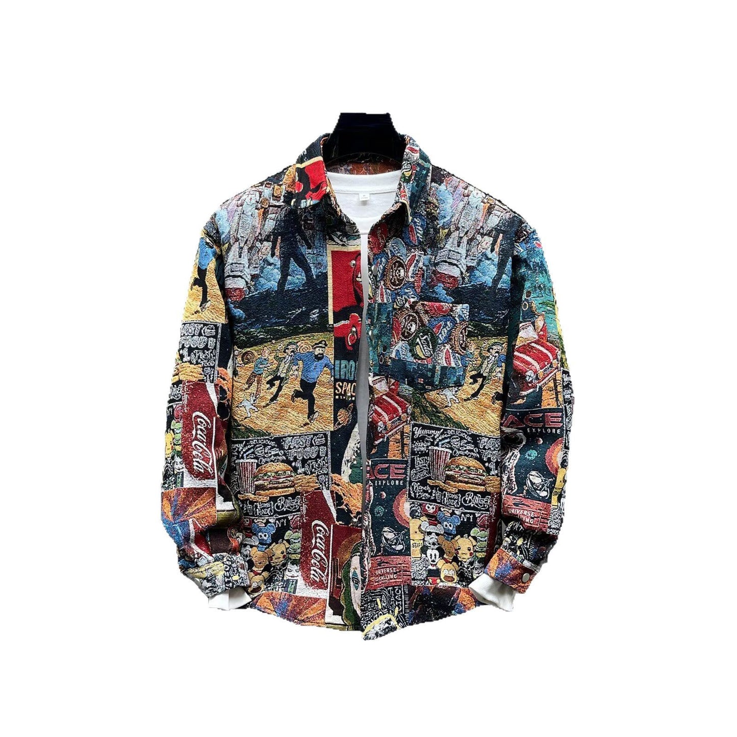 Camicia Jacket "Painted Art" Genderless Concept 2026
