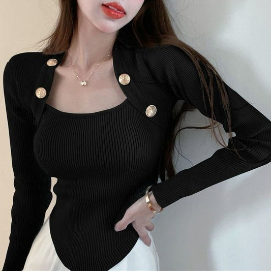 Top Irregolare Square-Neck: Niche Aesthetic 2026