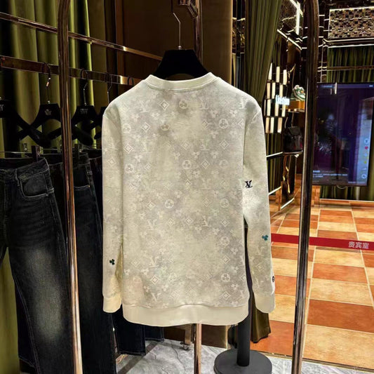 Distressed Sweater: Letter Edit 2026