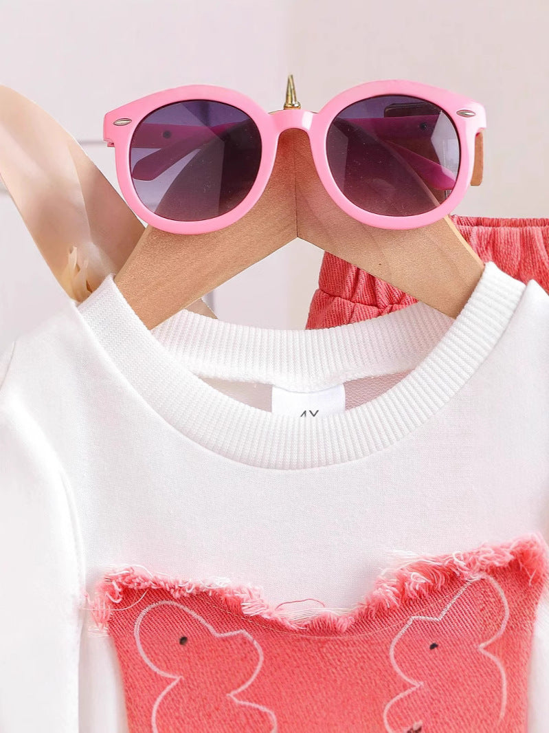 Completo Due Pezzi in Tessuto Cowboy con Lavaggio agli Enzimi e Silhouette Trendy