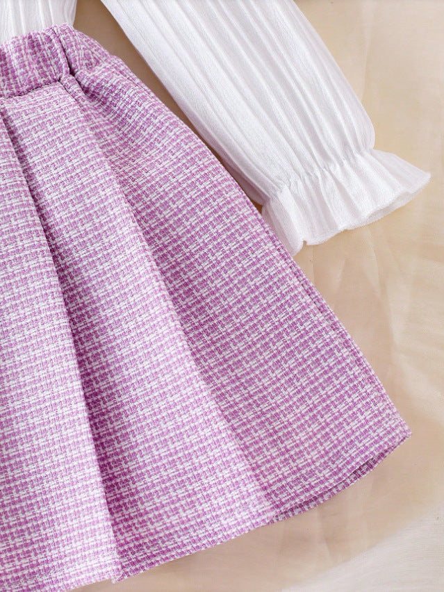Completo Due Pezzi con Cardigan Monopetto e Silhouette Skirt-Suit