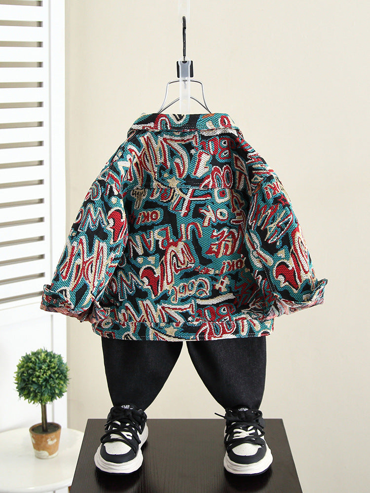 Giacca Jacquard "Plaid Fusion"