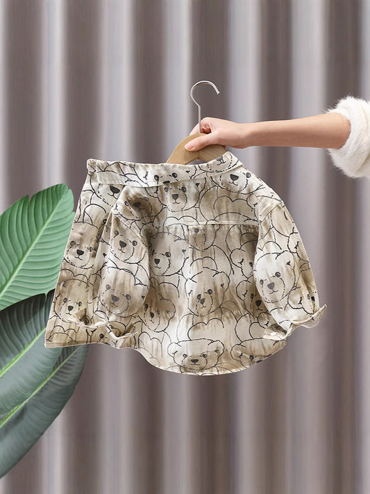 Camicia in Cotone all'80% con Taglio Lapel e Struttura Morbida