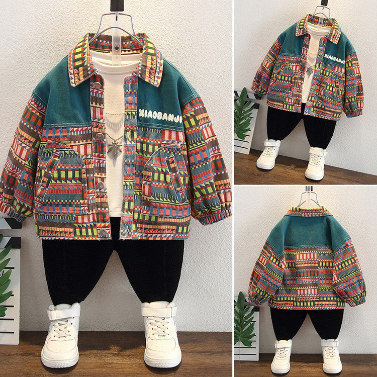 Giacca in Cotone all'85% con Fodera Tech e Design Monopetto