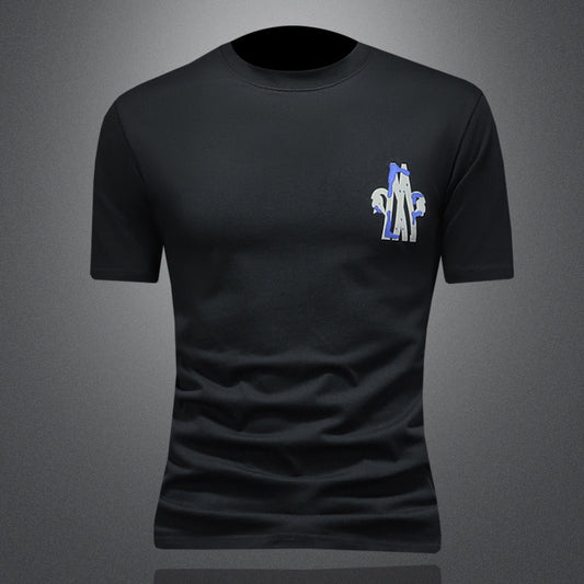 T-Shirt "Urban Statement" Slim Fit in Cotone Premium con Lettering Design