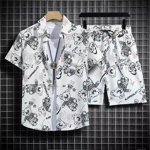 Set Urban Stretch 2026: Camicia a Maniche Corte e Shorts