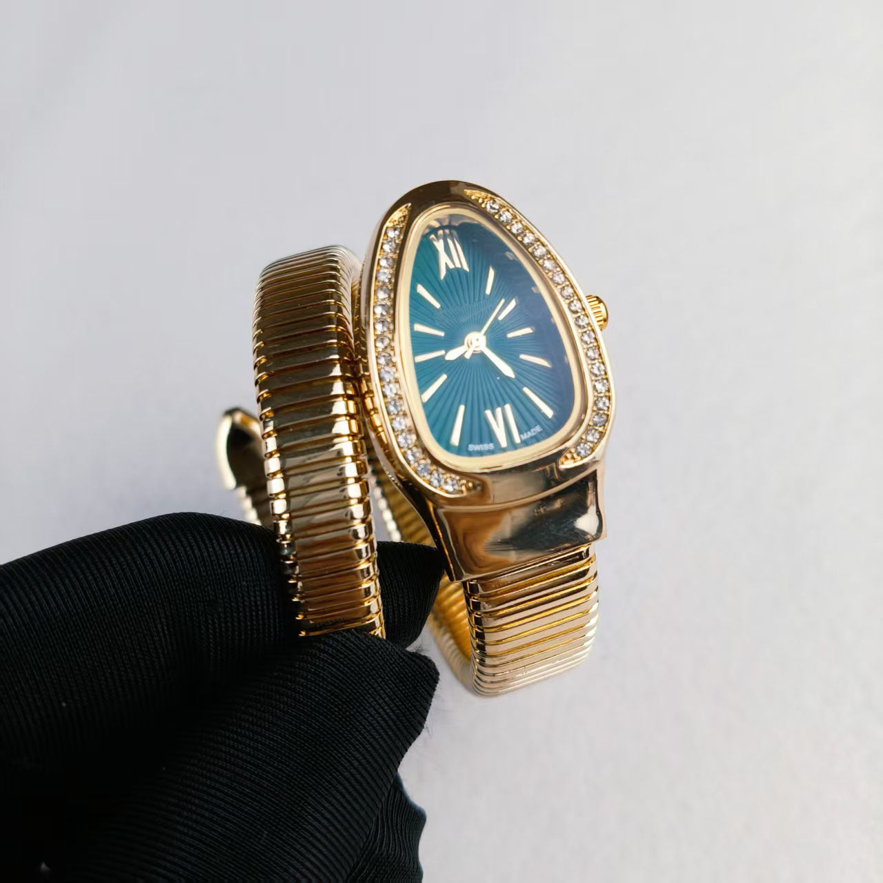 Orologio Gioiello Wrap Snake Rhombus