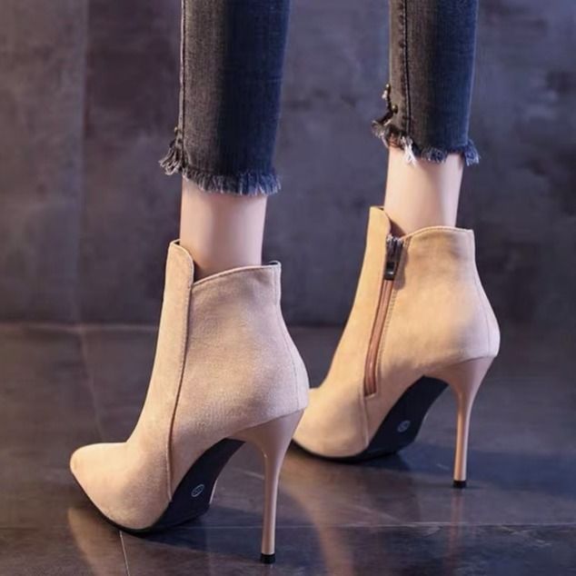 Stivaletti Bassi Urban con Nappe e Zip Laterale – Comfort Autunnale Flat