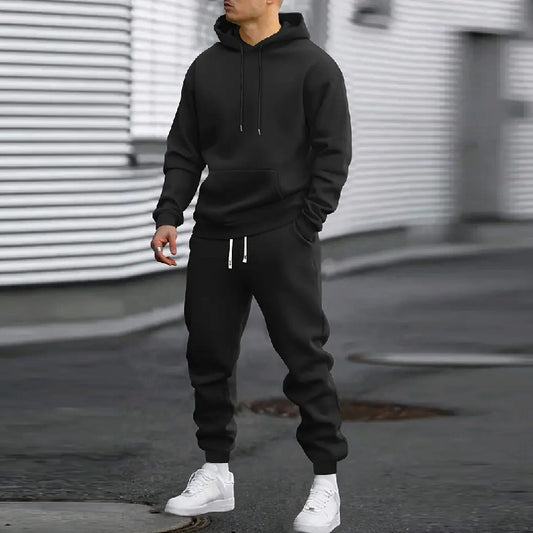 Set Hoodie & Joggers 2026: Completo Termico Solid-Plaid