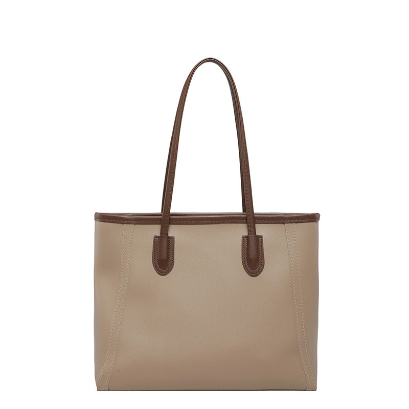 Borsa a Tracolla "Urban Minimalism" Horizontal Square con Doppia Tracolla e Chiusura Safe-Zip