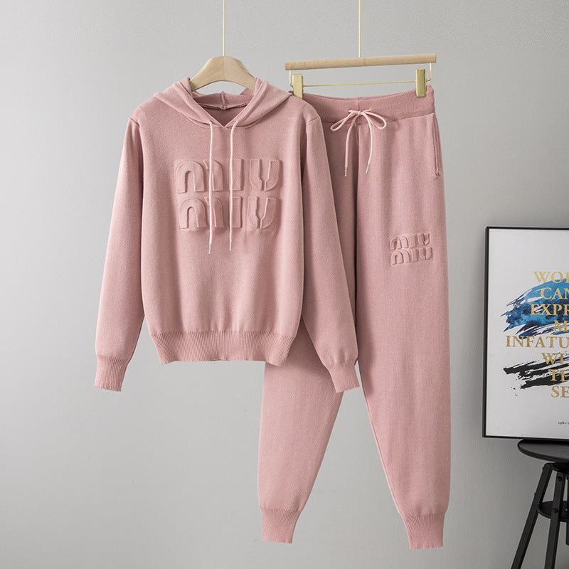 Completo Casual in Maglia di Lana