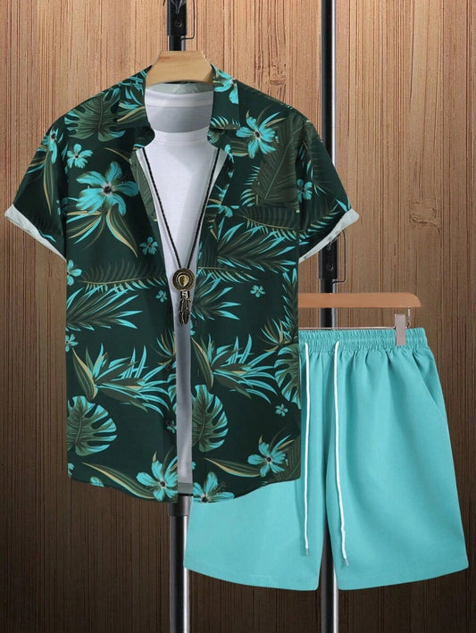 Camicia a Maniche Corte e Shorts