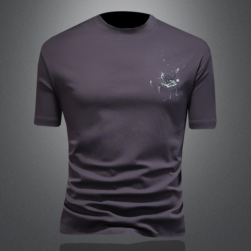 T-Shirt "Graphic Energy" Slim Fit con Design Cartoon e Tessuto Tecnico Traspirante