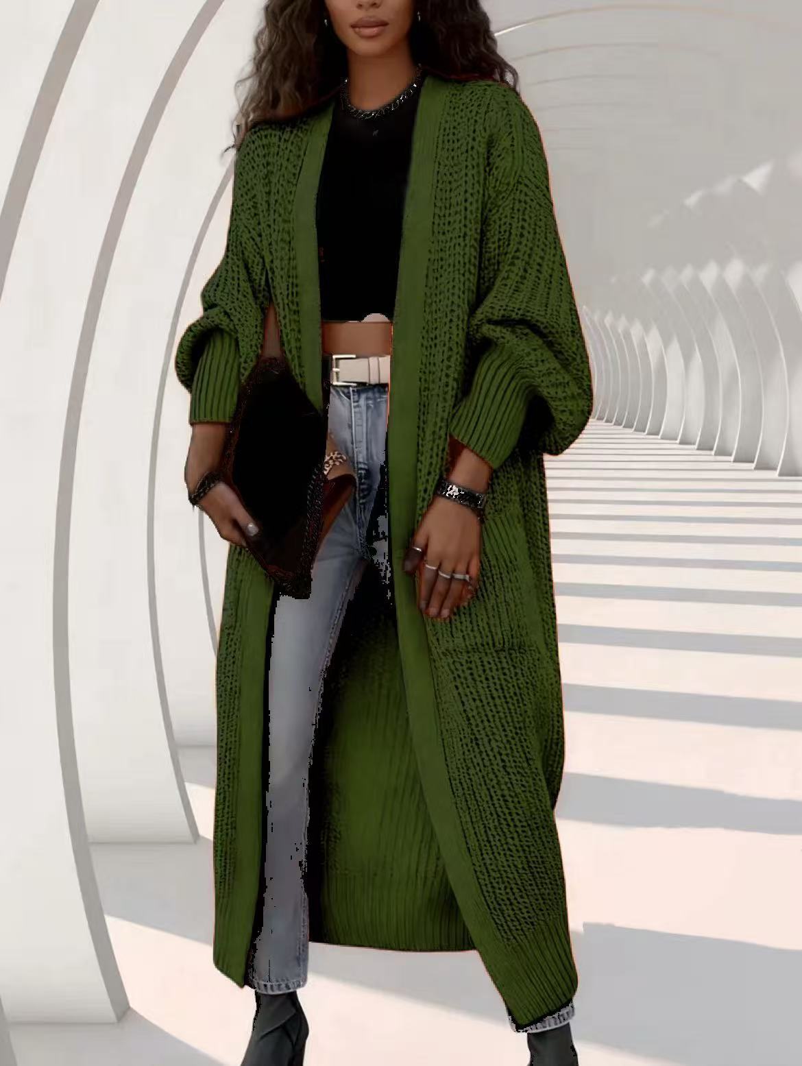 Abbraccio Cozy: Cardigan Over-Knit 2026