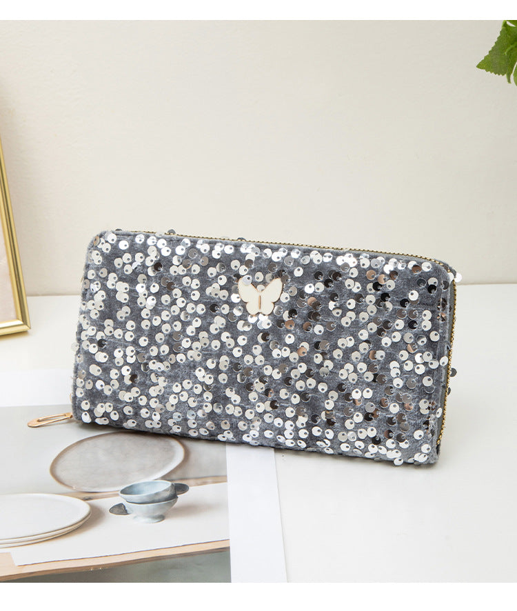 Portafoglio Sequin Street Style