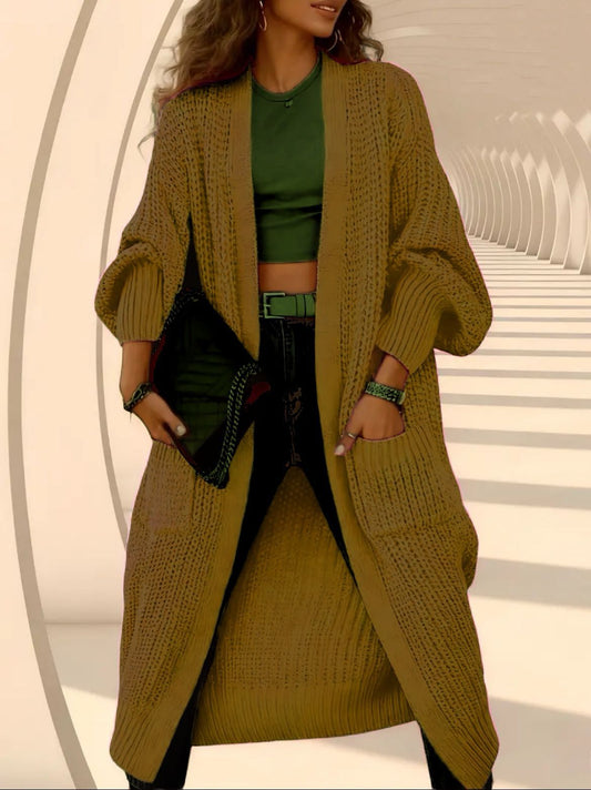 Abbraccio Cozy: Cardigan Over-Knit 2026