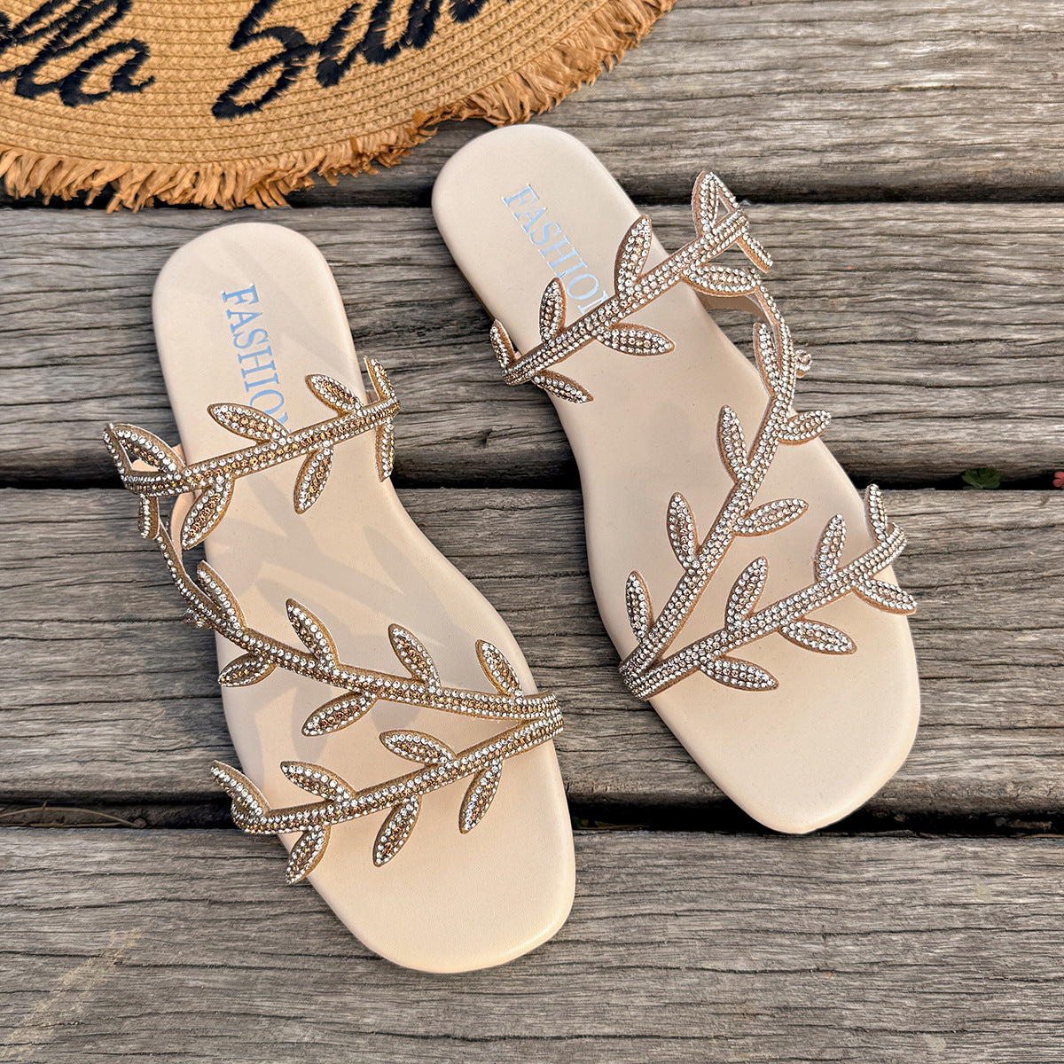 Sandalo Flat Single Strap Minimal