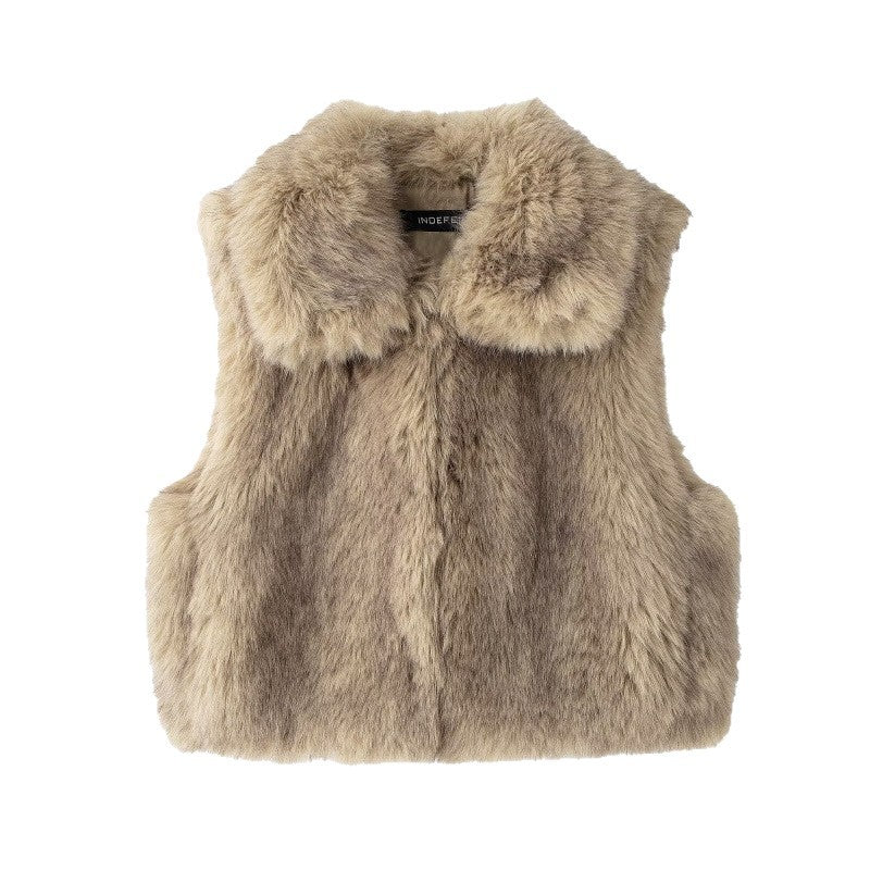 Gilet in Pelliccia Sintetica "Urban Glam" - Collezione 2026