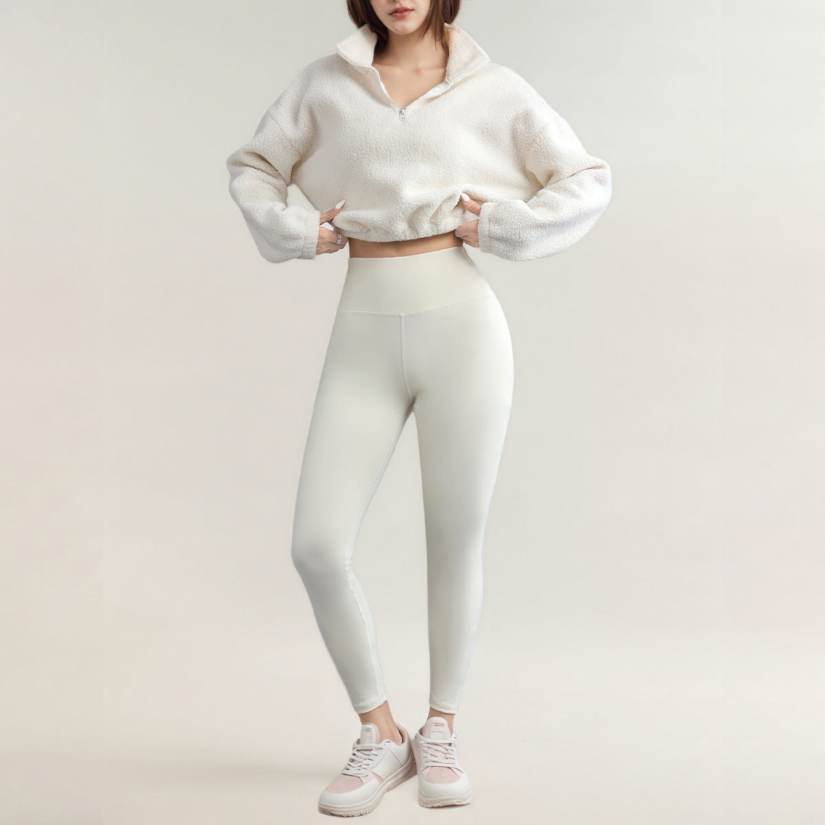 Completo Sportivo 3 Pezzi Quick-Dry con Bra Integrato