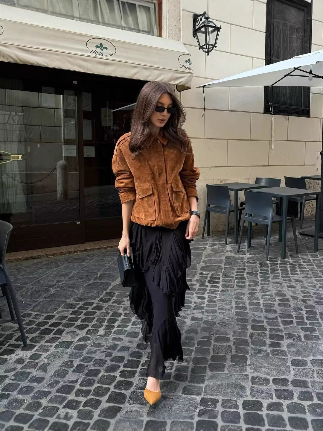 Giacca Urban Chic "Effetto Camoscio"