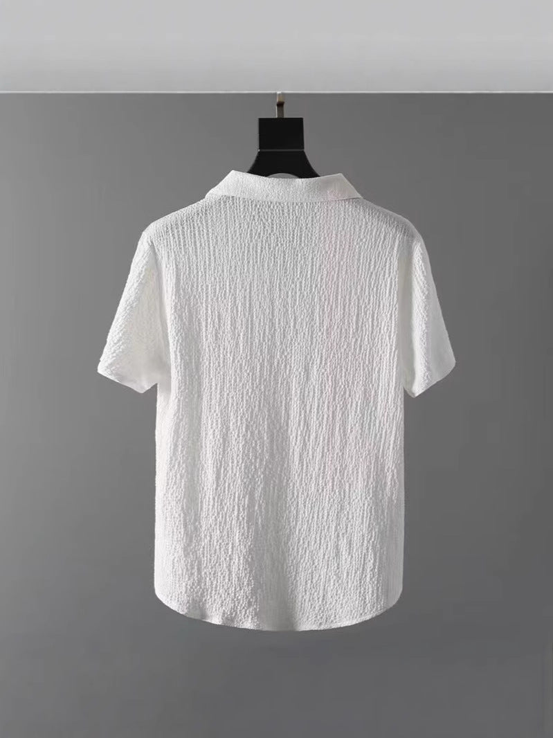 Set Urban "Ice Silk" & Lino: T-Shirt & Cropped Pants Slim-Breath