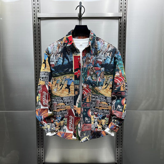 Camicia Jacket "Painted Art" Genderless Concept 2026