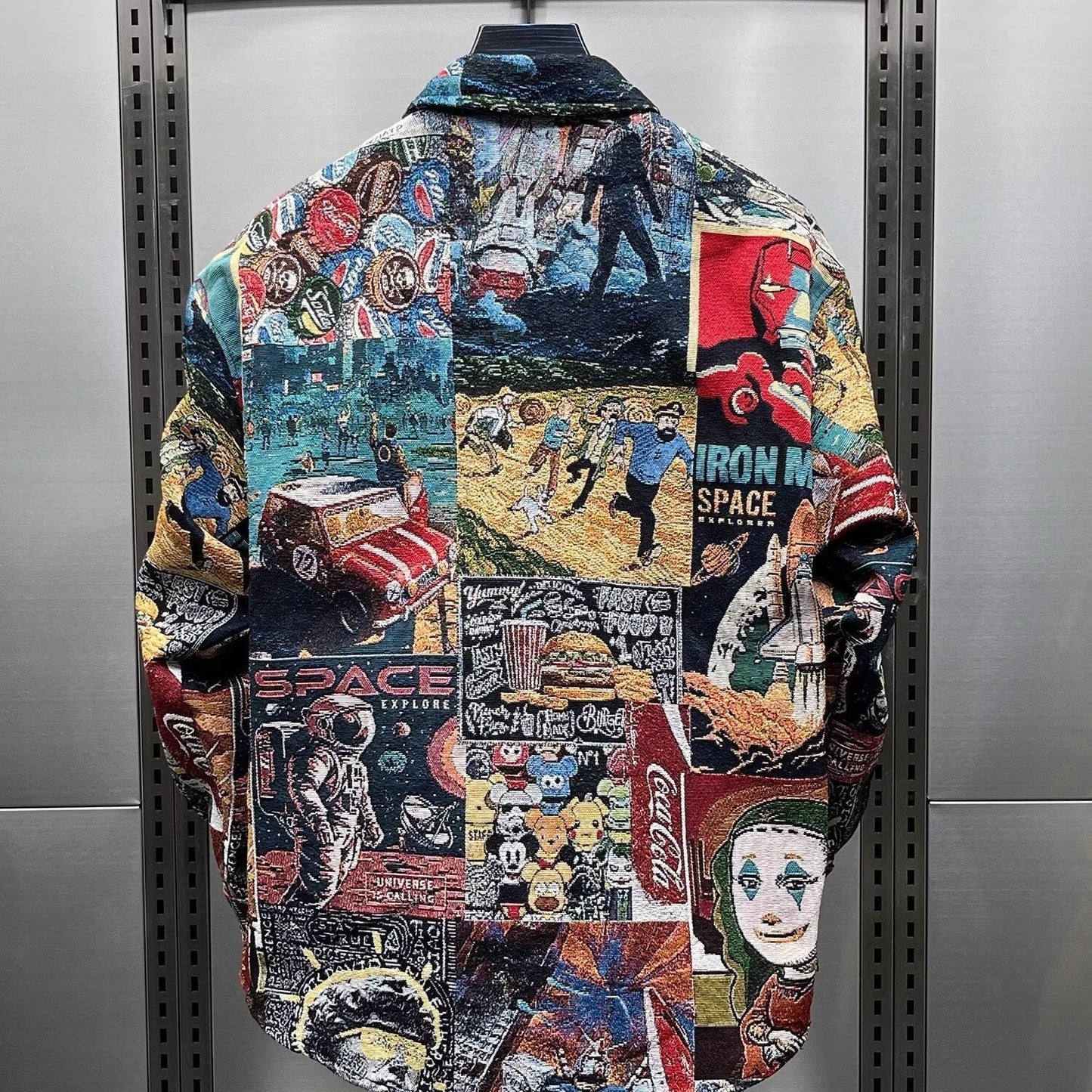 Camicia Jacket "Painted Art" Genderless Concept 2026