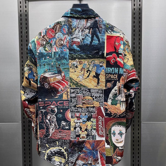 Camicia Jacket "Painted Art" Genderless Concept 2026