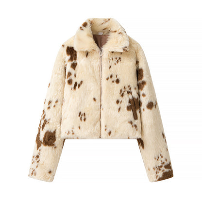 Cappotto Furry Leopard Print: Fashion Outwear 2026
