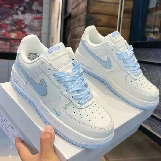 Air Force One Blue Silver