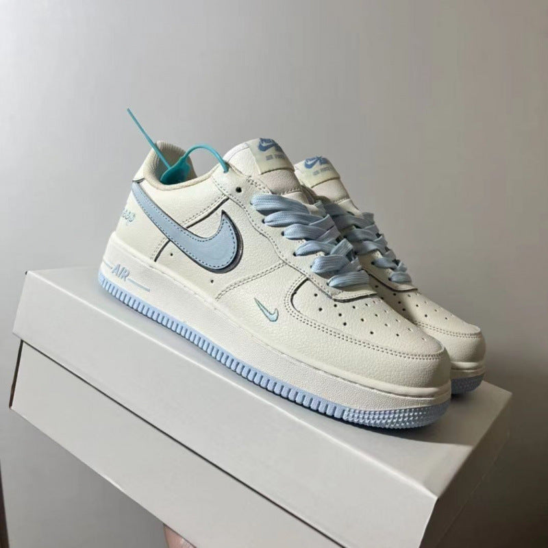 Air Force One Blue Silver