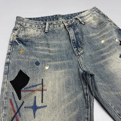 Jeans Distressed Patchwork: High-End Craft 2026