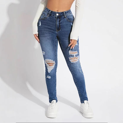 Distressed Skinny: Ripped & Stretch Denim 2026