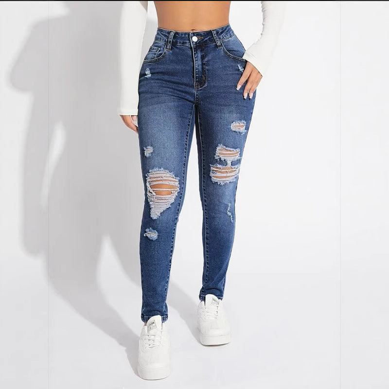 Distressed Skinny: Ripped & Stretch Denim 2026