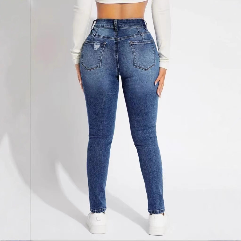 Distressed Skinny: Ripped & Stretch Denim 2026