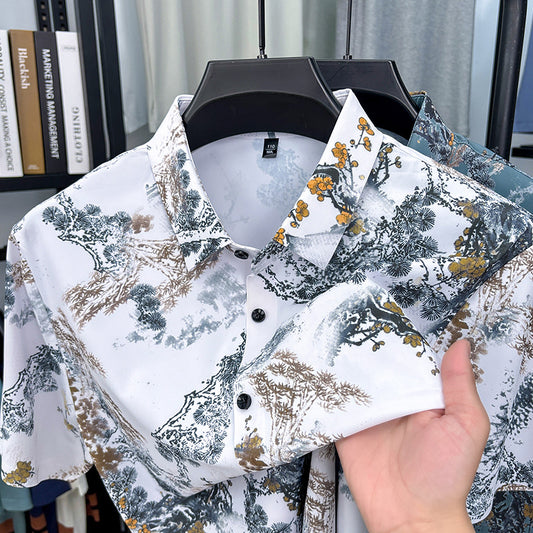 Camicia Ice Silk: Floral Summer 2026