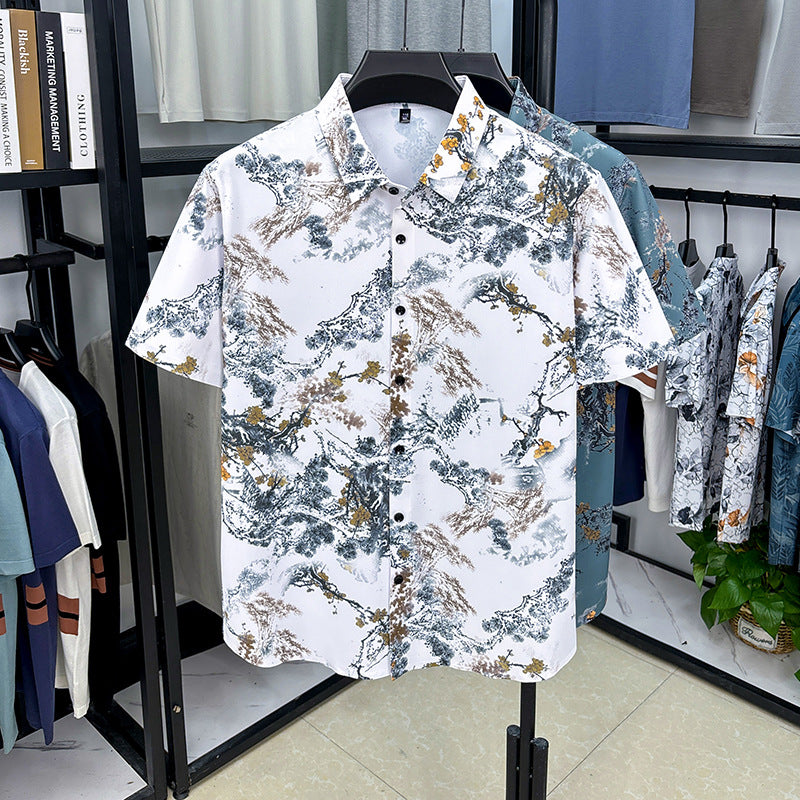 Camicia Ice Silk: Floral Summer 2026