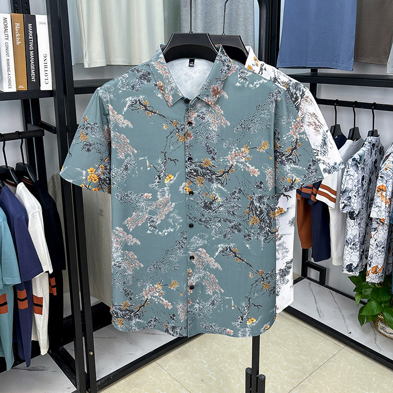 Camicia Ice Silk: Floral Summer 2026