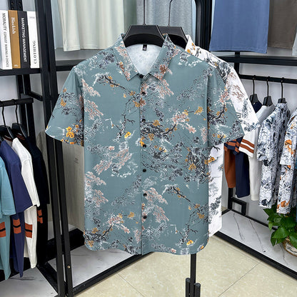 Camicia Ice Silk: Floral Summer 2026