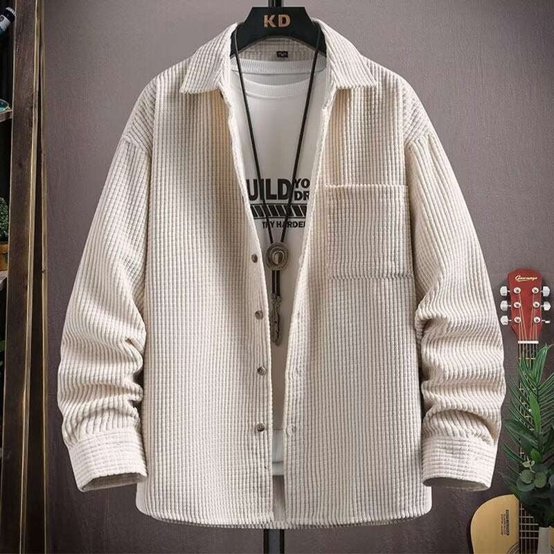 Camicia Giacca: Corduroy High-Sense 2026