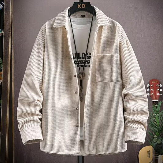 Camicia Giacca: Corduroy High-Sense 2026
