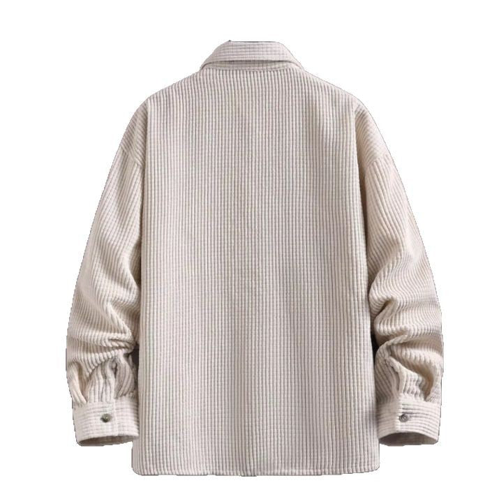 Camicia Giacca: Corduroy High-Sense 2026