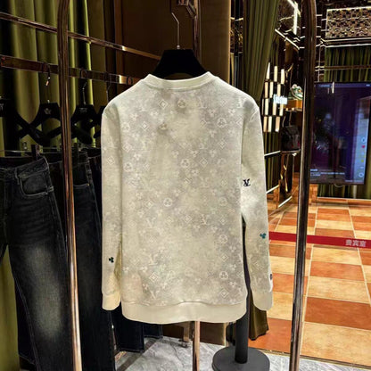 Distressed Sweater: Letter Edit 2026