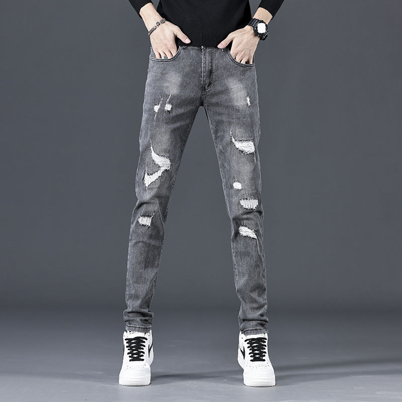 Jeans "Korean Distressed" Slim - Primavera 2026