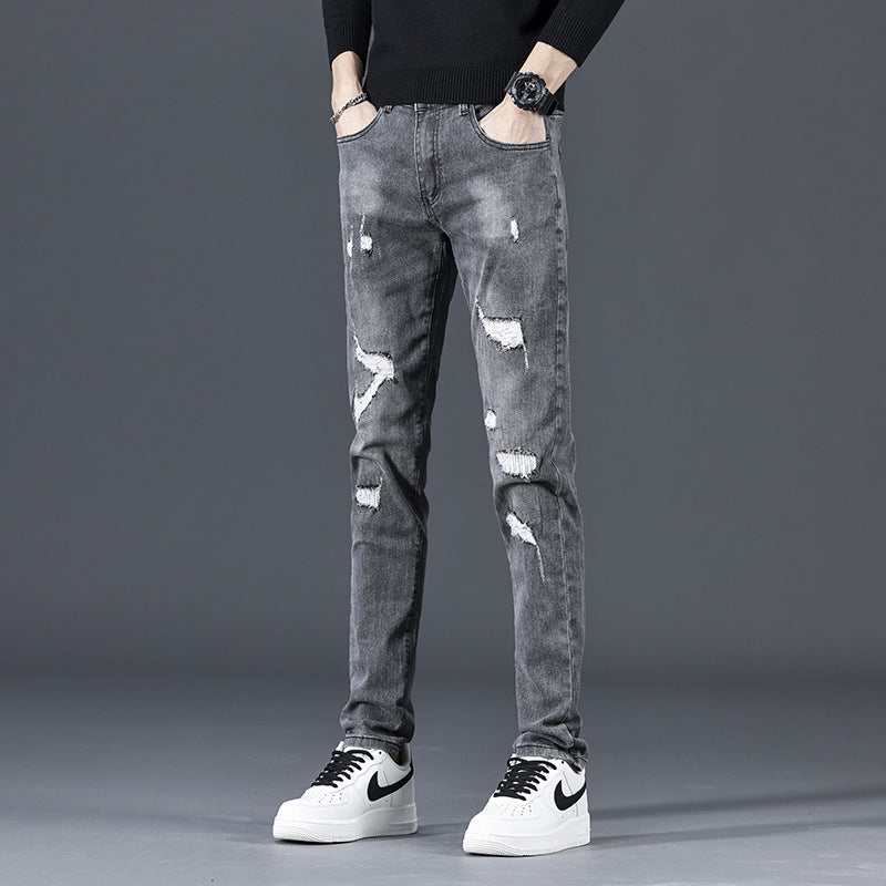 Jeans "Korean Distressed" Slim - Primavera 2026