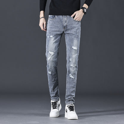 Jeans "Korean Distressed" Slim - Primavera 2026