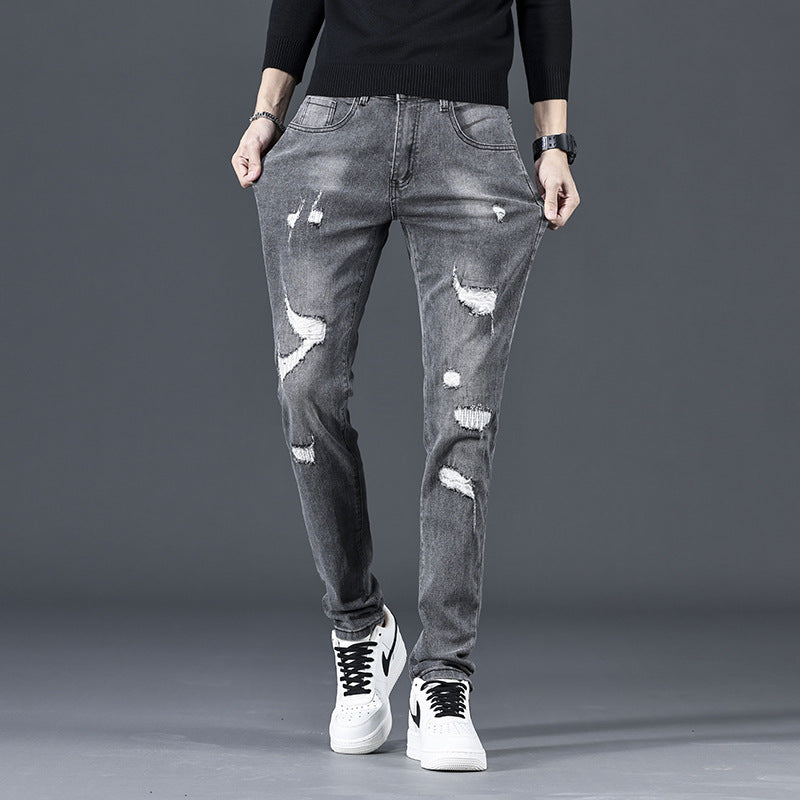 Jeans "Korean Distressed" Slim - Primavera 2026