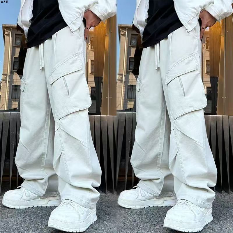 Pantaloni Cargo "American Retro" Pleated - Autunno 2026