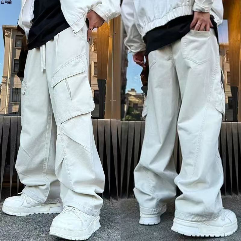 Pantaloni Cargo "American Retro" Pleated - Autunno 2026